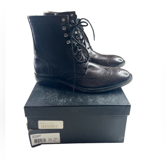 ANDREW MARC Men\'s Hillcrest Mid Boot Lead/Black Size 9 main image 7